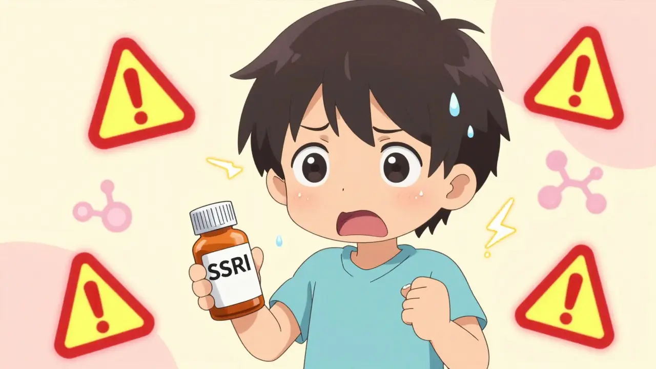 SSRI Antidepressants and Serotonin Syndrome Risk from Drug Interactions