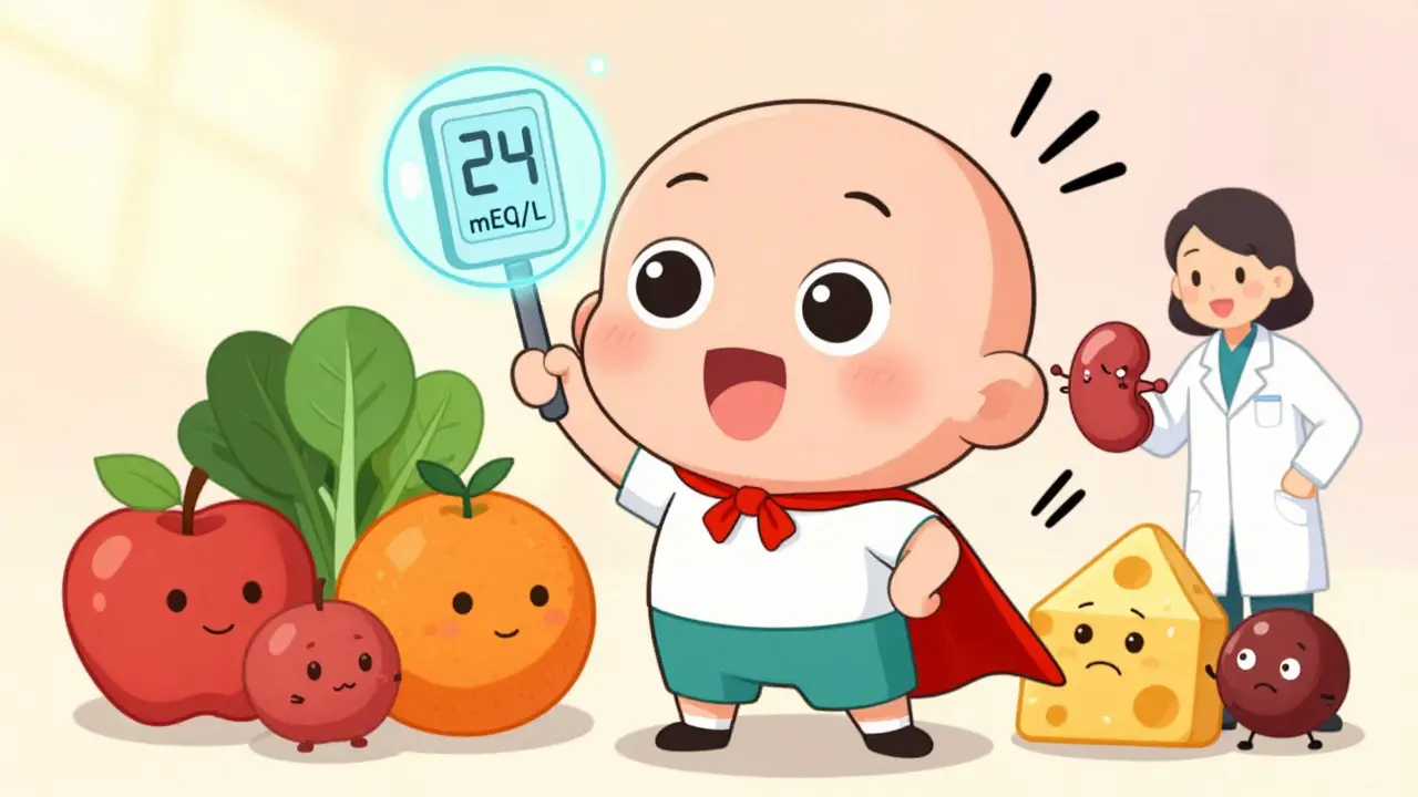 Metabolic Acidosis in CKD: How Bicarbonate Therapy Slows Kidney Decline