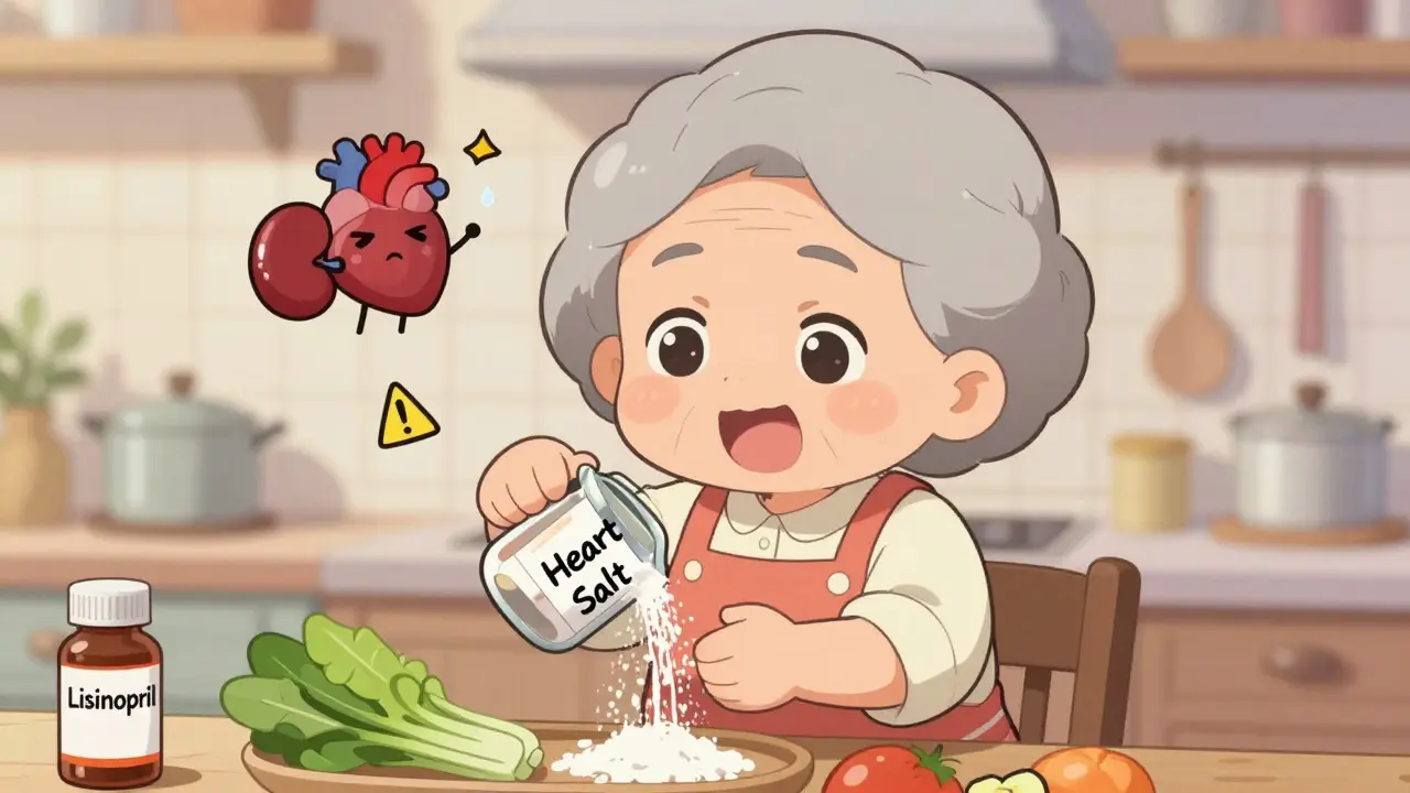 Salt Substitutes and ACE Inhibitors or ARBs: The Hidden Potassium Danger