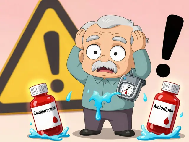 Clarithromycin and Calcium Channel Blockers: Why This Drug Combo Can Cause Dangerous Low Blood Pressure